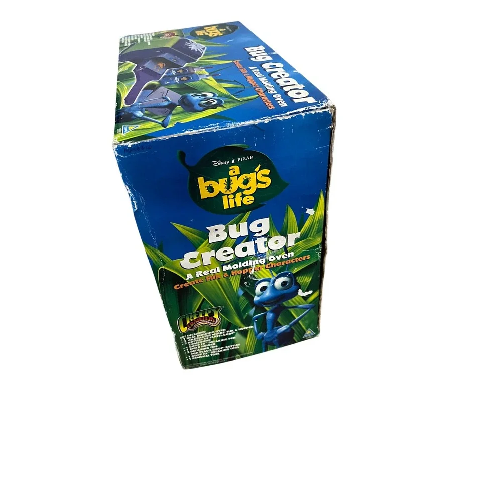 Vintage 1998 Disney Pixar A Bug's Life‎ Bug Creator Creepy Crawlers Molding Oven - Picture 10 of 13